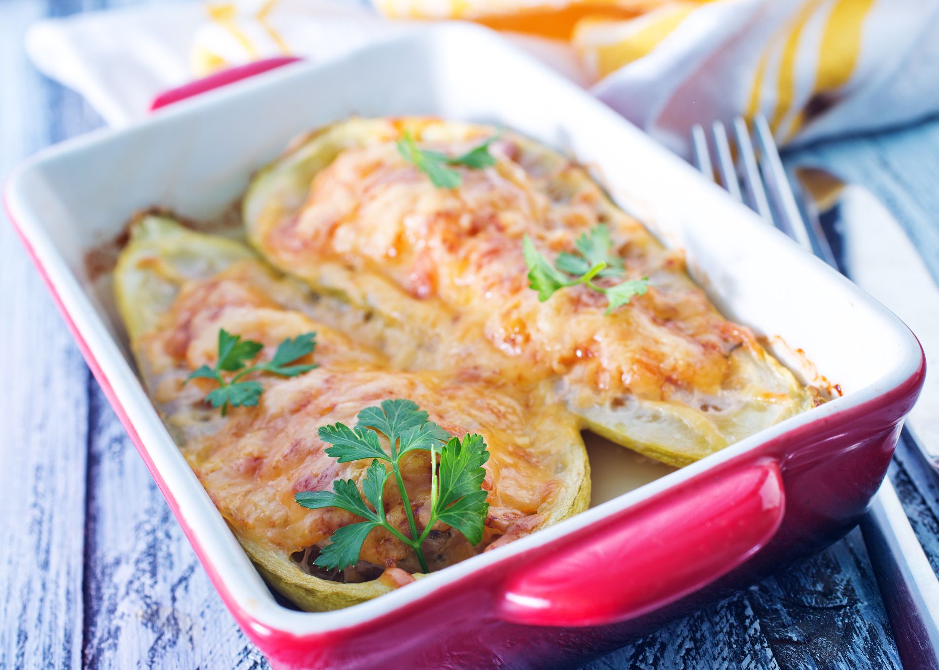 Кабачки фаршированные